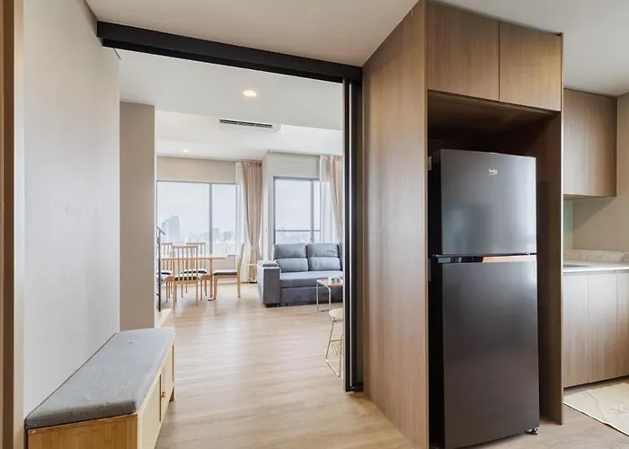 Apartment Loft 泳池公寓 三房二卫 免费wifi Bangkok